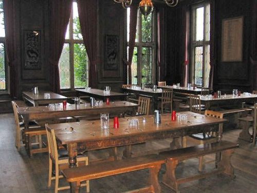 The dining hall